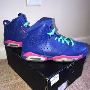 Jordan retro royal blue VI (gs)